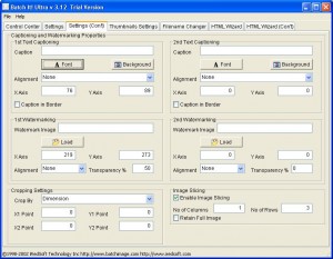 Batch It Ultra Settings (Continue)