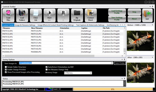 Automated Batch Imaging Editor quick Screen Shot