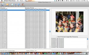 CM Batch Photo Resizer Main Screen