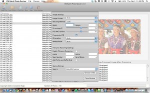 CM Batch Photo Resizer Settings