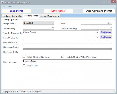 AutoBatch It File Configuration