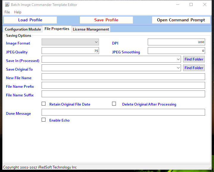 Batch Image Commander iRedSoft Technology / BatchImage